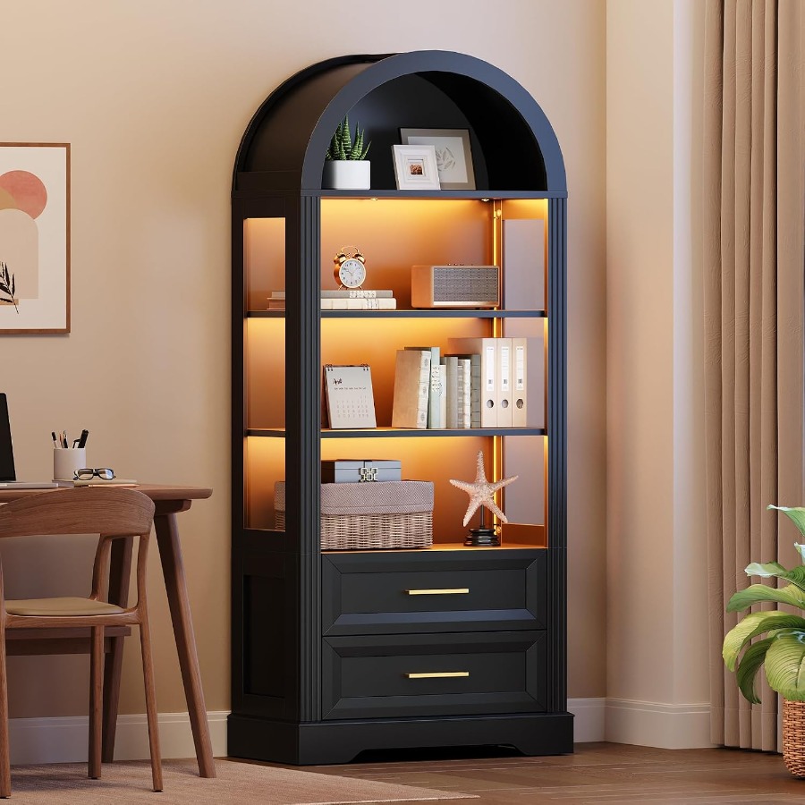 Storage - خزانة عرض، مكتبة طويلة ذات تصميم