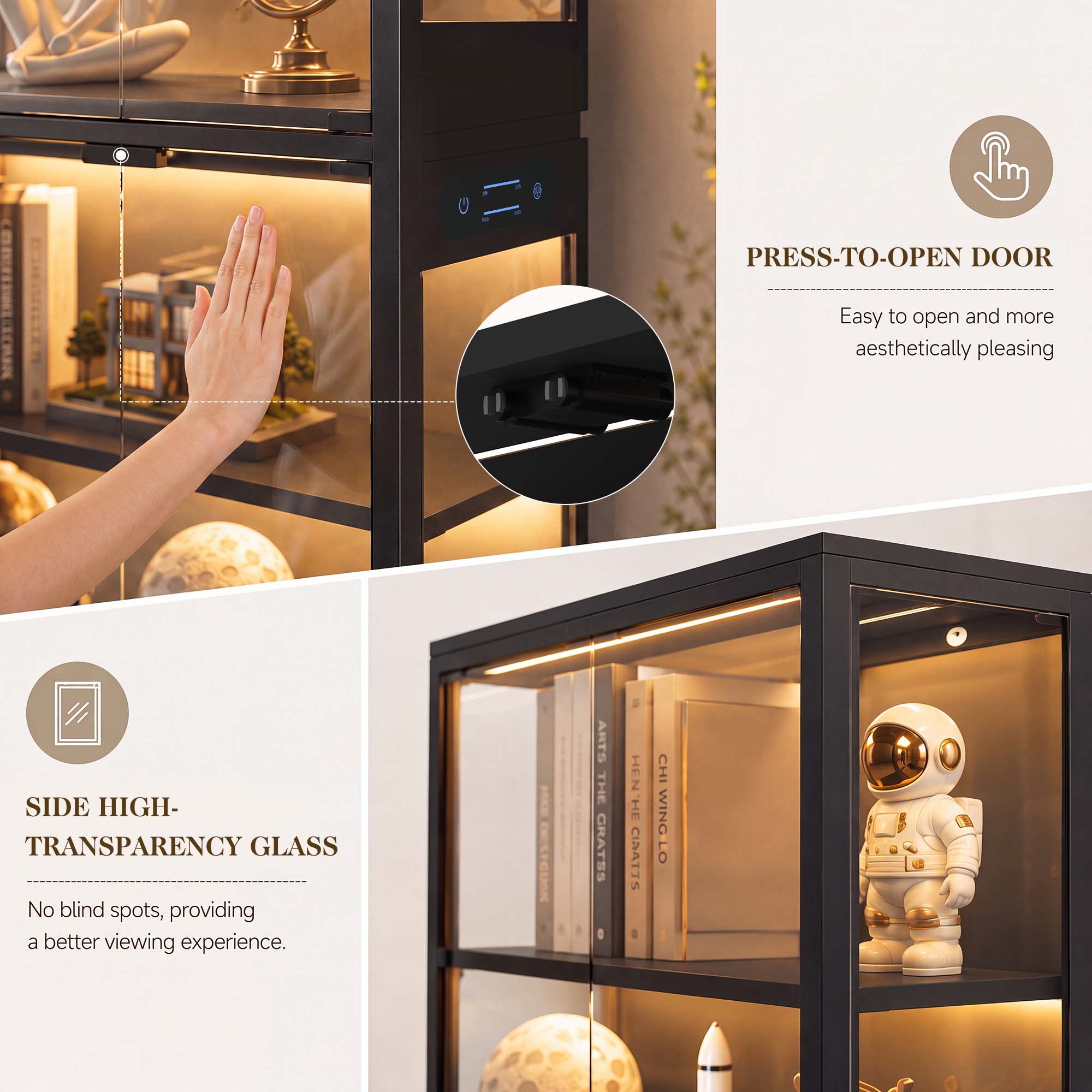 خزانة عرض TCGBKAF ذات 5 طبقات  - مراجعة Storage وسعره