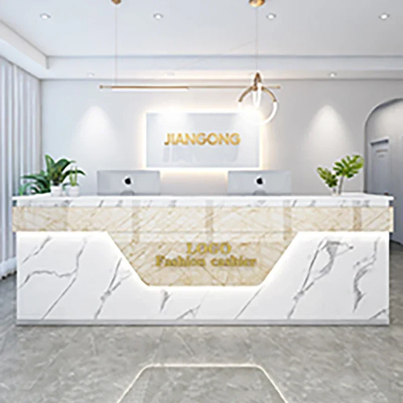 مكتب استقبال فاخر وعصري b11 مع - مراجعة Office Furniture وسعره