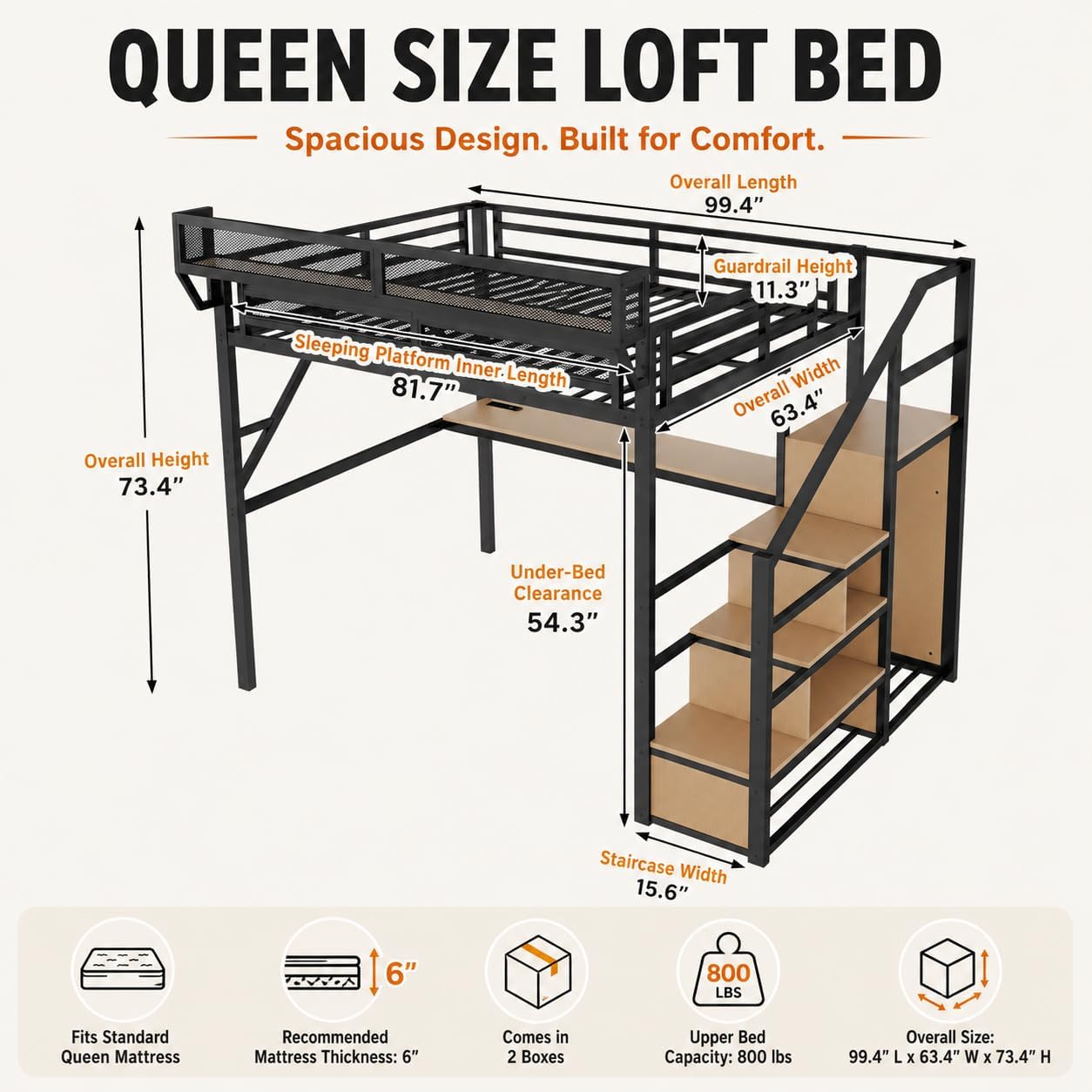 سرير ميراي تون كوين لوفت مع مك - مراجعة Canopy Bed Frame Metal Queen وسعره