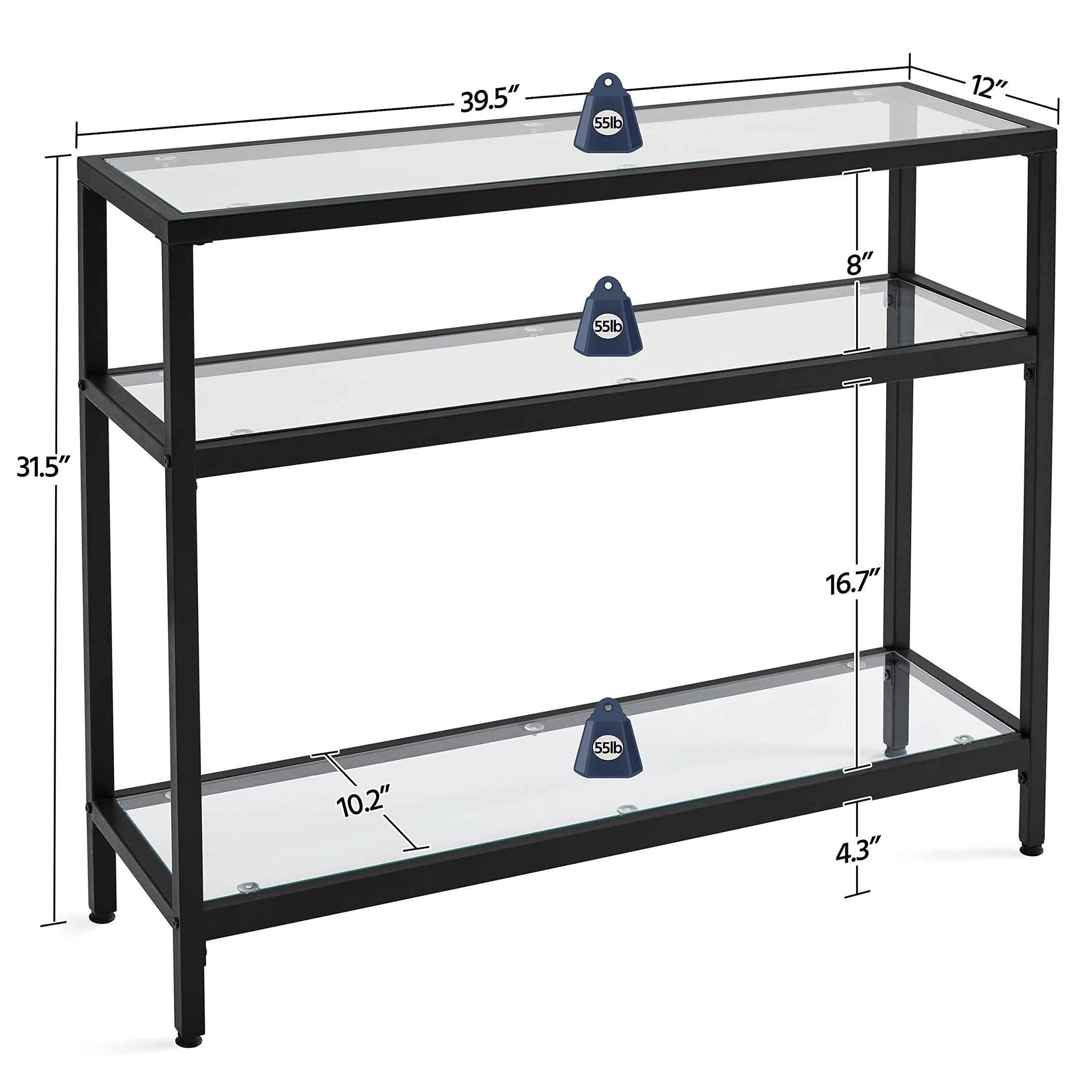 طاولة كونسول بإطار معدني وسطح  - مراجعة Tables وسعره